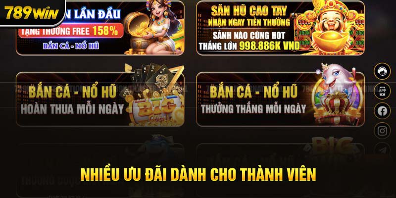 Ưu đãi lớn dành cho thành viên chơi tại danh mục này