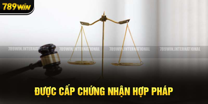 Tham gia cá cược 789Win là hành động hợp pháp