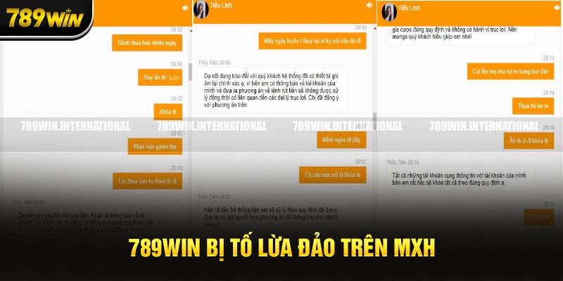 Cược thủ bóc phốt 789Win lừa đảo không cho rút tiền