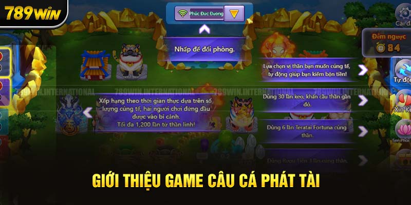 Câu Cá Phát Tài 789Win thu hút một lượng lớn người chơi tham gia