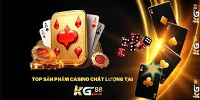 Trải nghiệm không gian đẳng cấp tại casino KG88 đầy cuốn hút